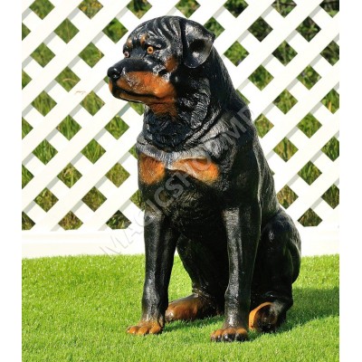 Figurina Cera Rottweiler